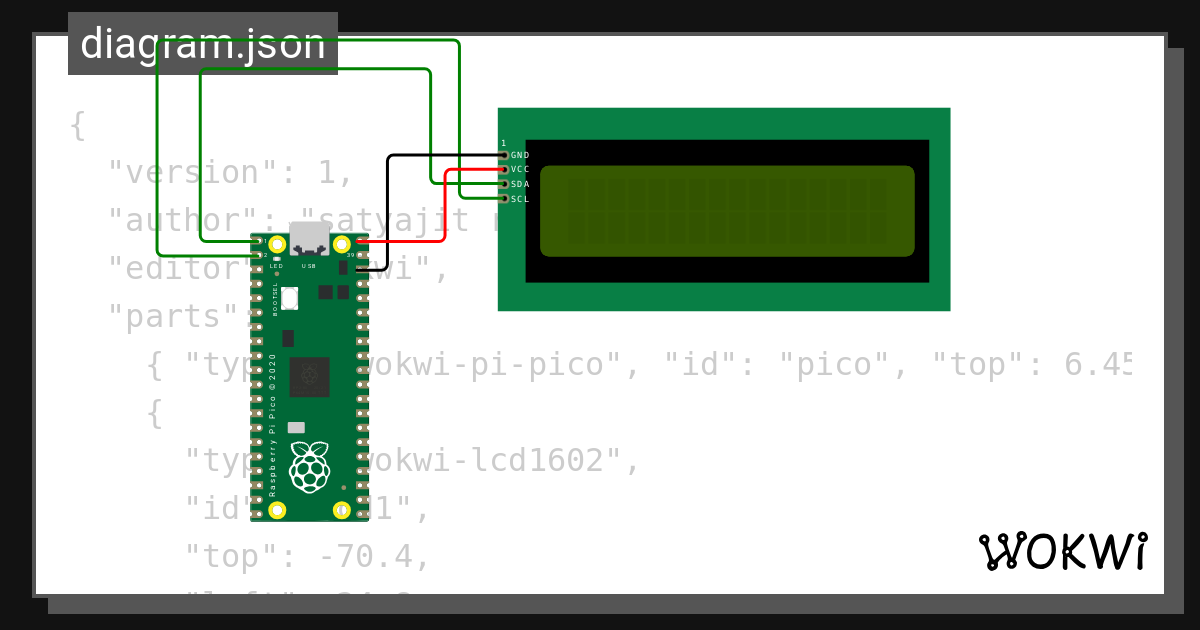 Lcd wokwi esp32 stm32 arduino simulator