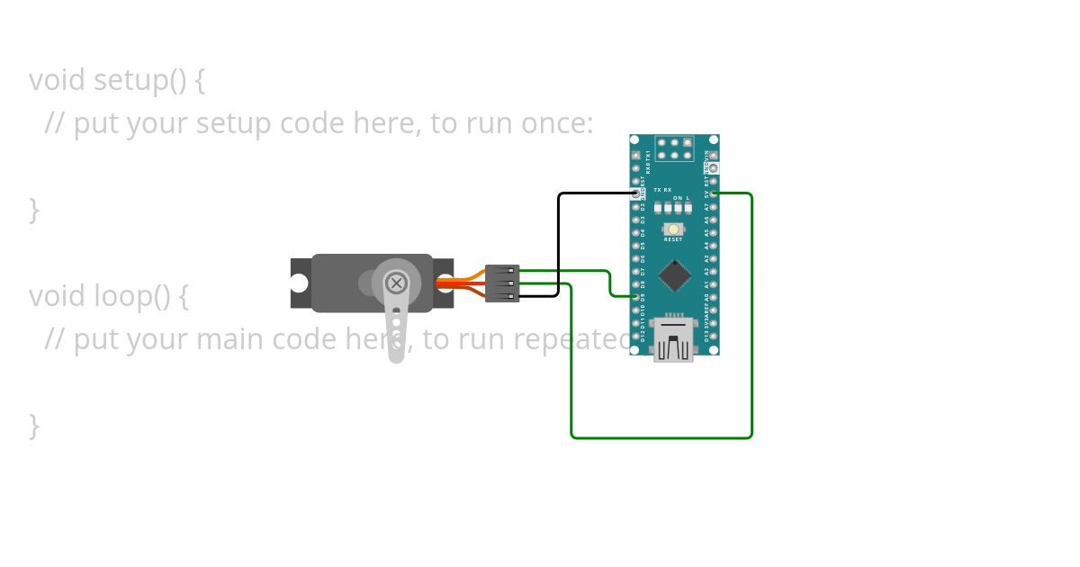 servo example simulation