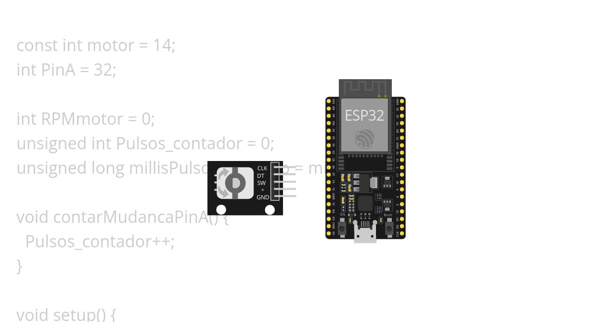 Encoder_ESP32 simulation