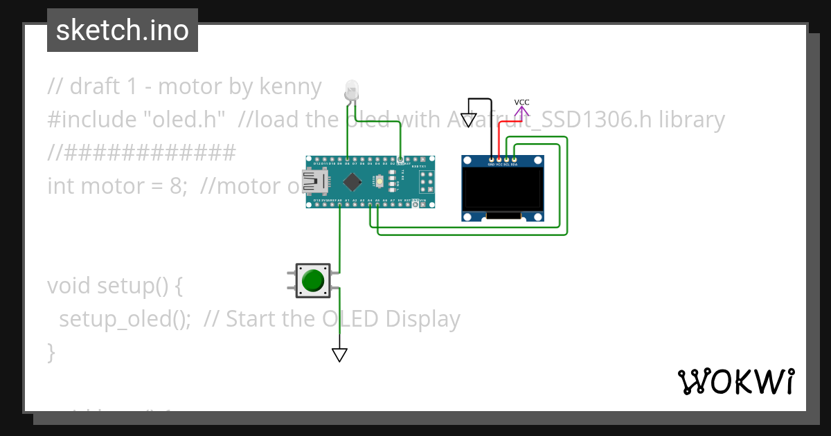 Motor 1 - Wokwi ESP32, STM32, Arduino Simulator