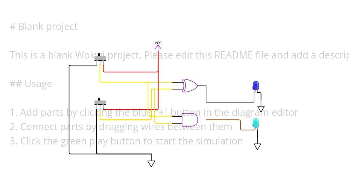 1-bit adder simulation