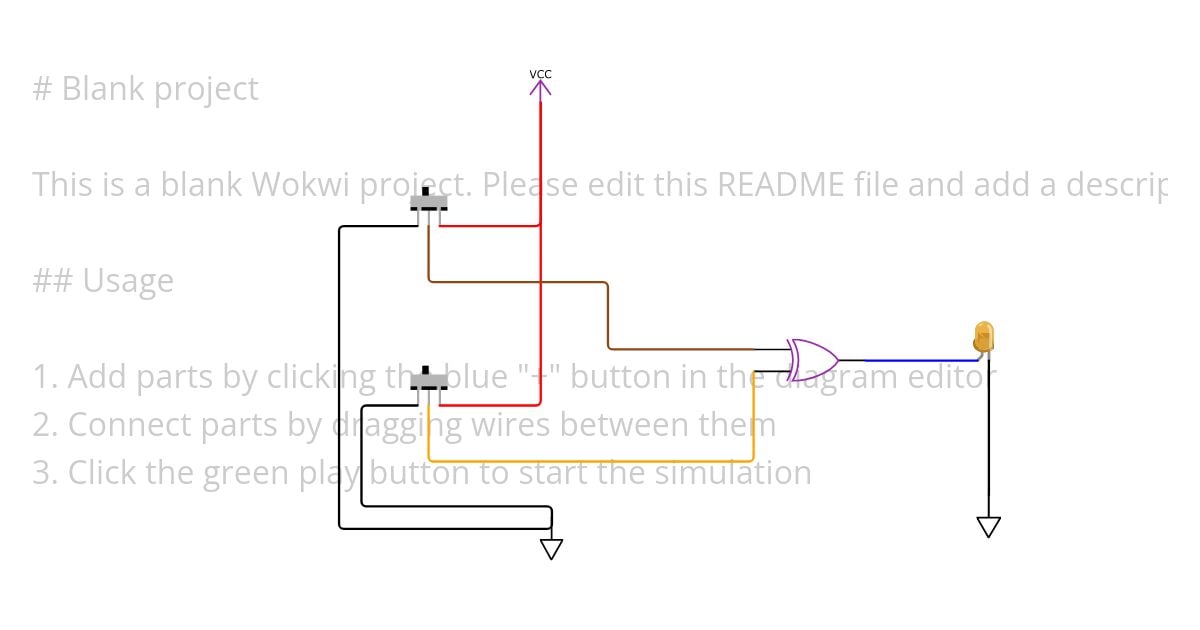 xor with gate simulation