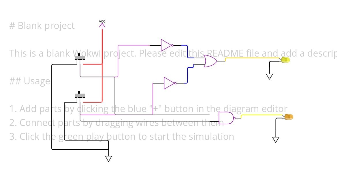 DE MORGAN'S THEOREM - 2 simulation