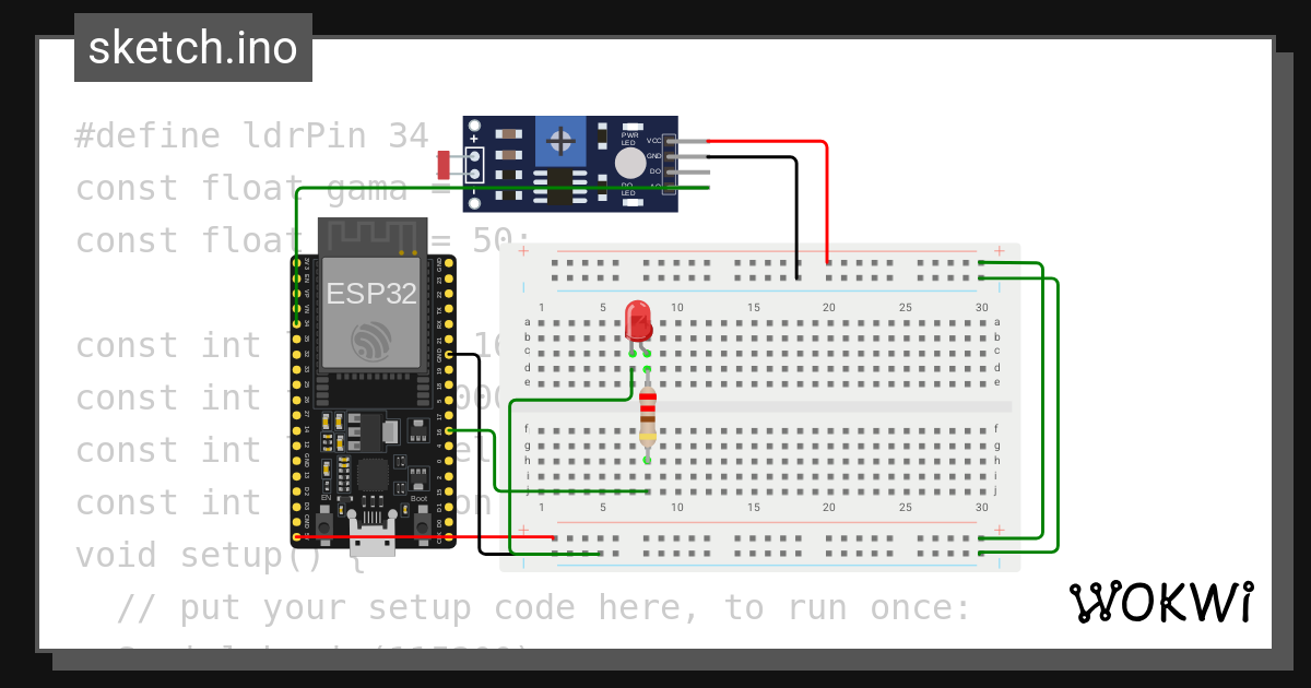 Wokwi online esp32 stm32 arduino simulator