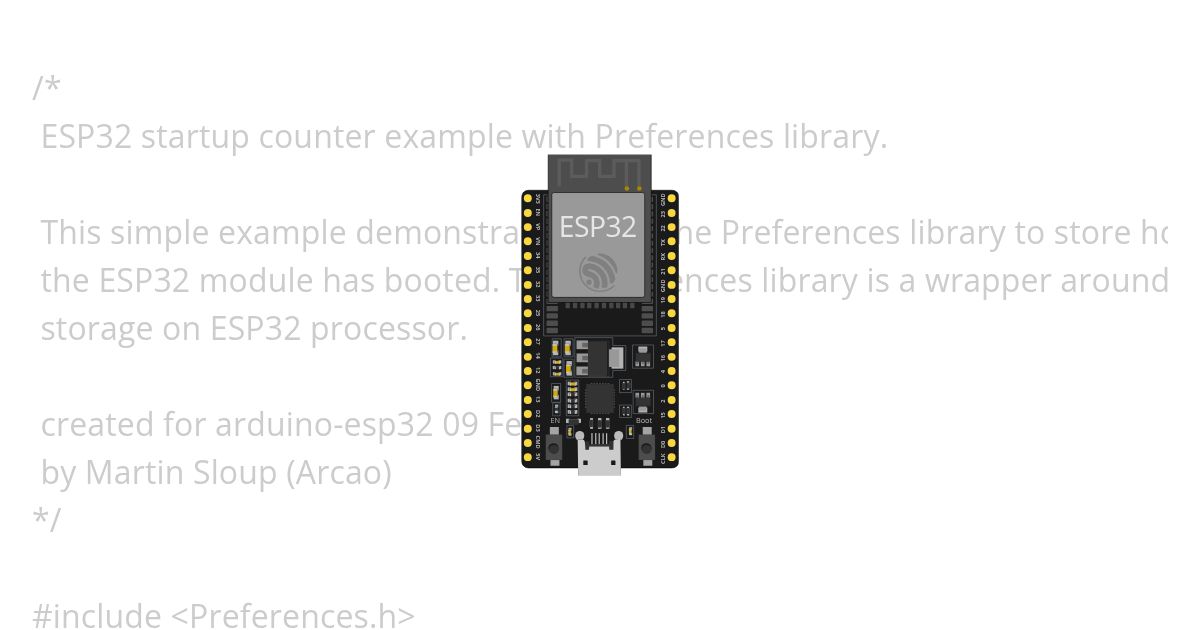 Preferences Counter simulation