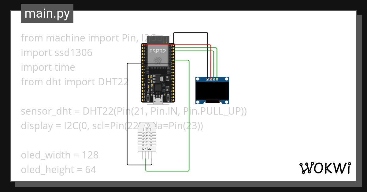 Display - Wokwi ESP32, STM32, Arduino Simulator