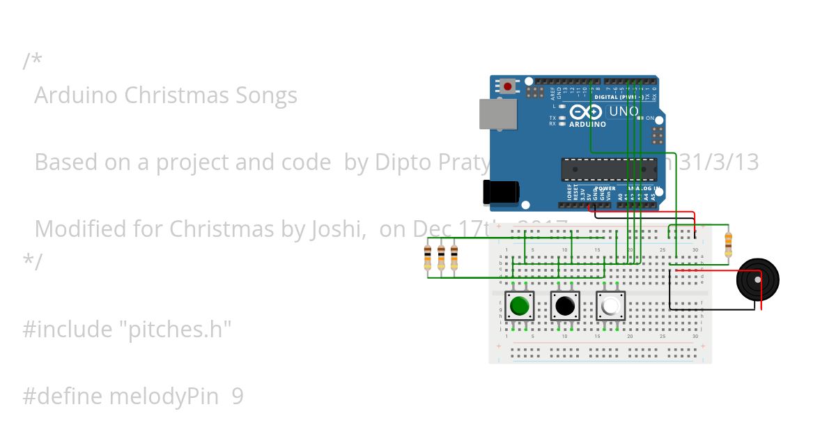 Christmas Jingle simulation