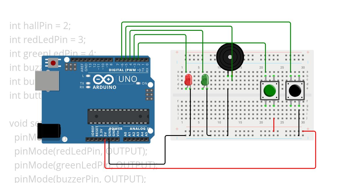 stimulation for hall effect sensor  simulation