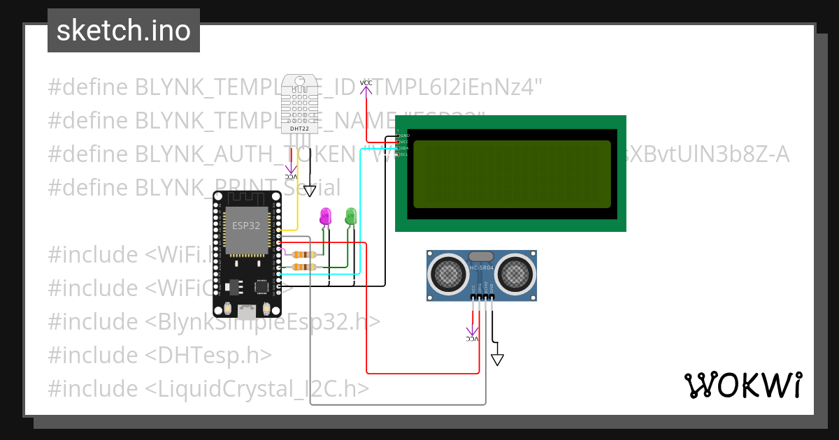 Wokwi online esp32 stm32 arduino simulator