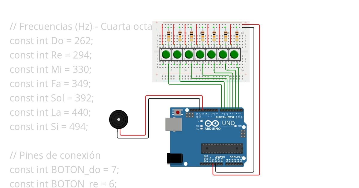 miniteclado simulation
