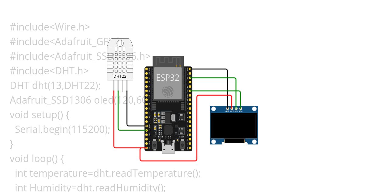 OLED_DHT22  simulation