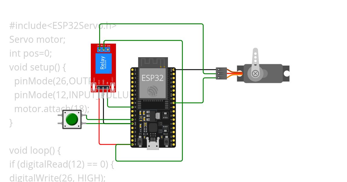 servomotor_relay simulation