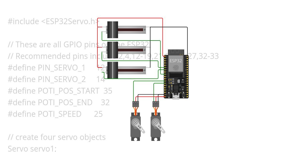 ESP32_Servo_Aufgabe simulation