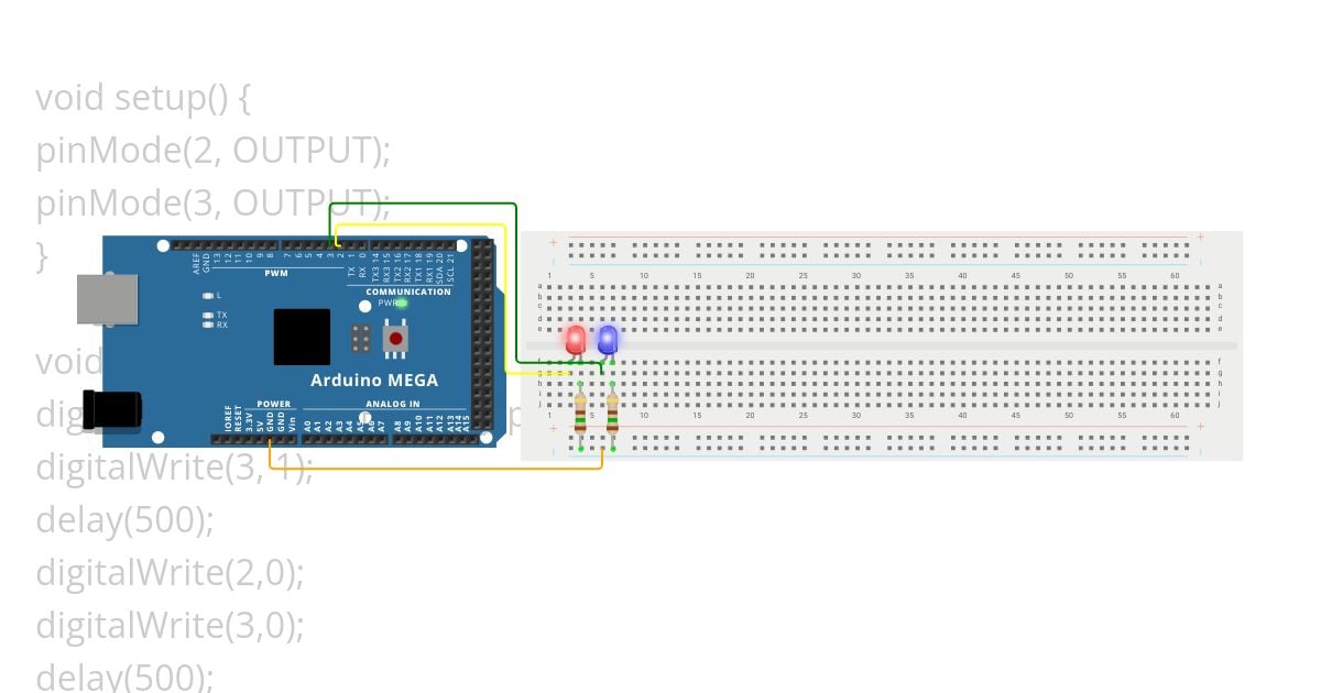 S1E2: OnOff 2 LED simulation