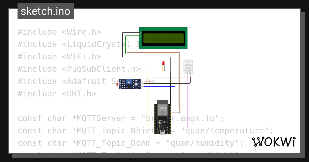 Baocaoptiot wokwi esp32 stm32 arduino simulator