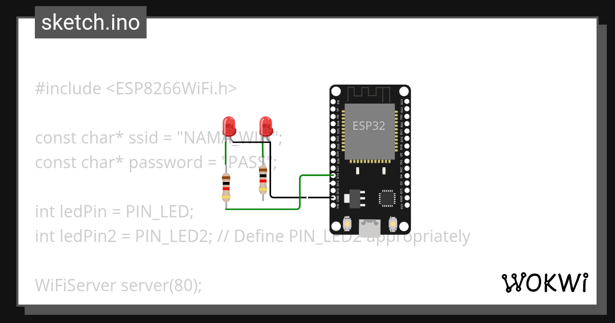 Wokwi - Online ESP32, STM32, Arduino Simulator
