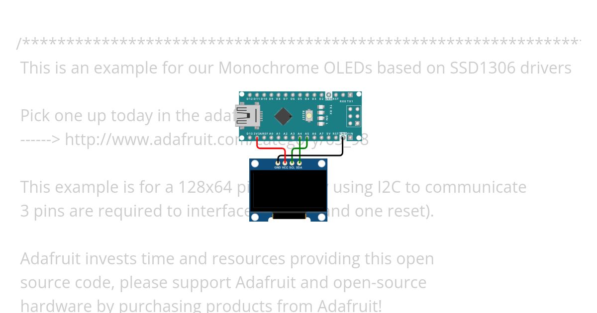 nano-sd1306 simulation