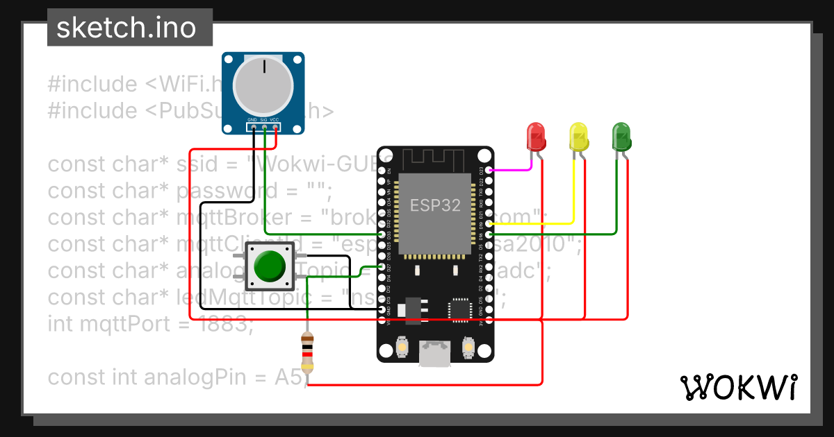 Project Copy test - Wokwi ESP32, STM32, Arduino Simulator