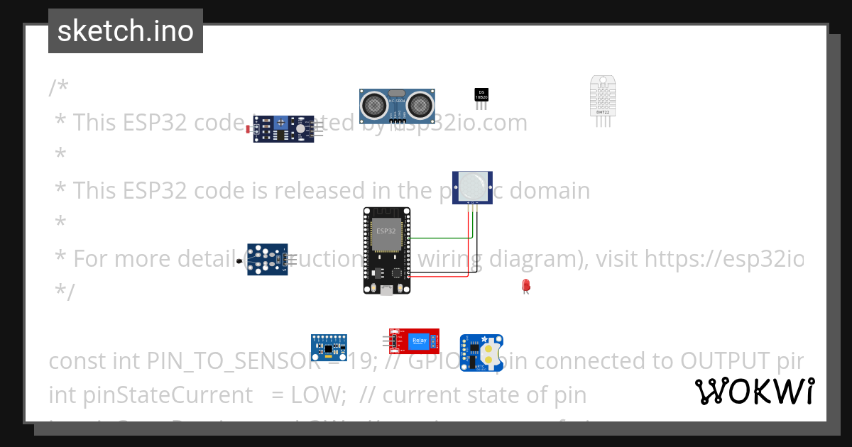 Wokwi - Online ESP32, STM32, Arduino Simulator