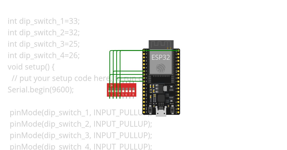 dip switch simulation