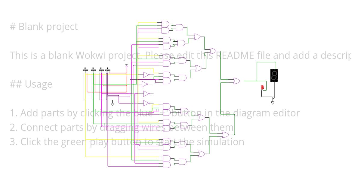 a seg display simulation