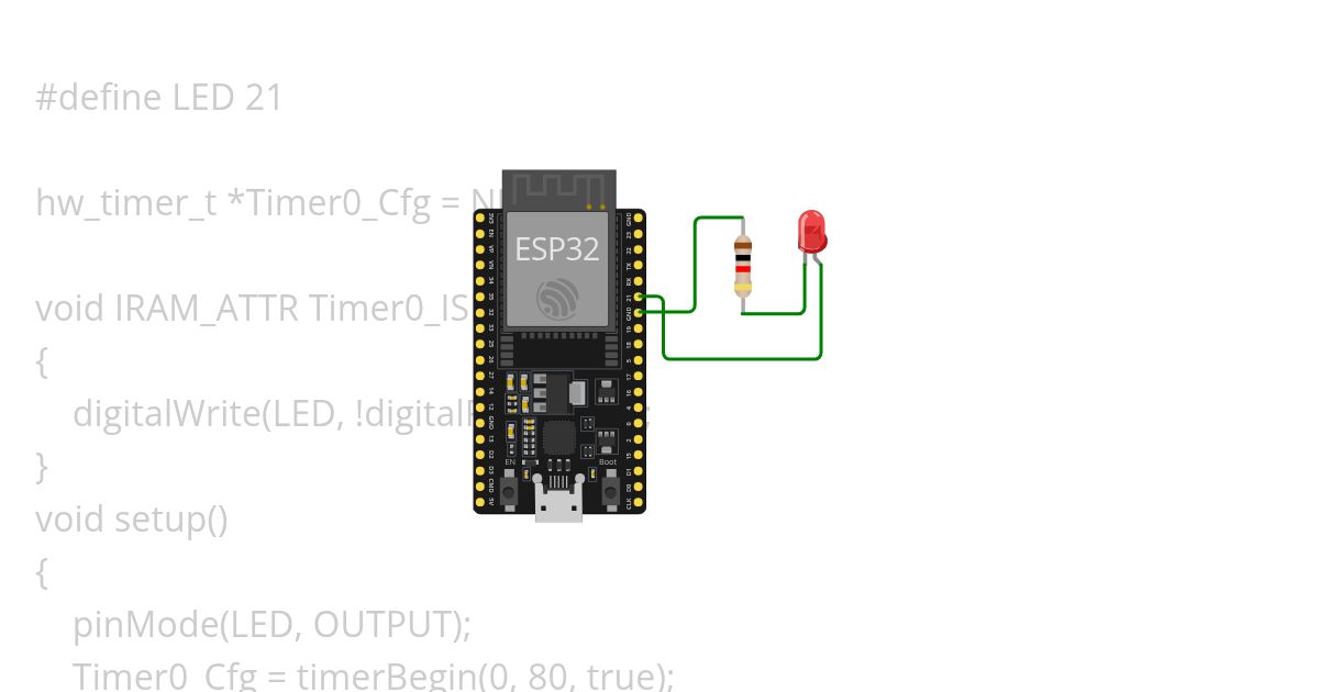 timer interrupt pins  simulation