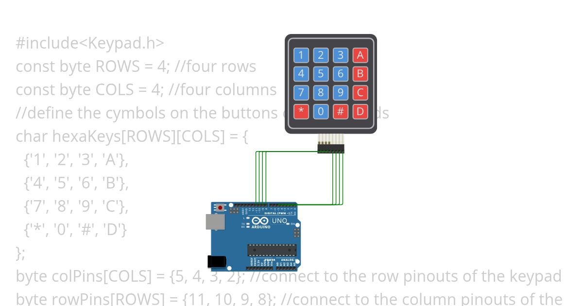 Keyboard project simulation