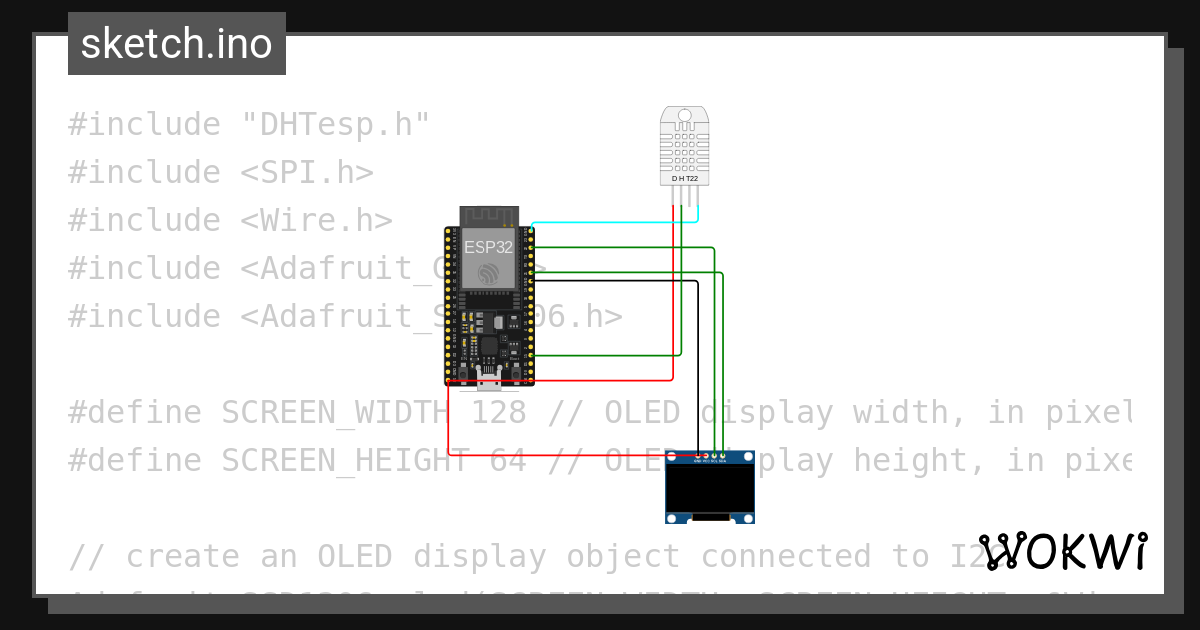 DHT_Sensor - Wokwi ESP32, STM32, Arduino Simulator