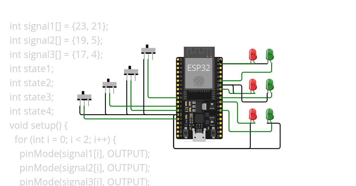 TRAFFIC LIGHT simulation