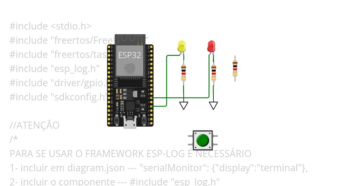 ESP_LOG simulation