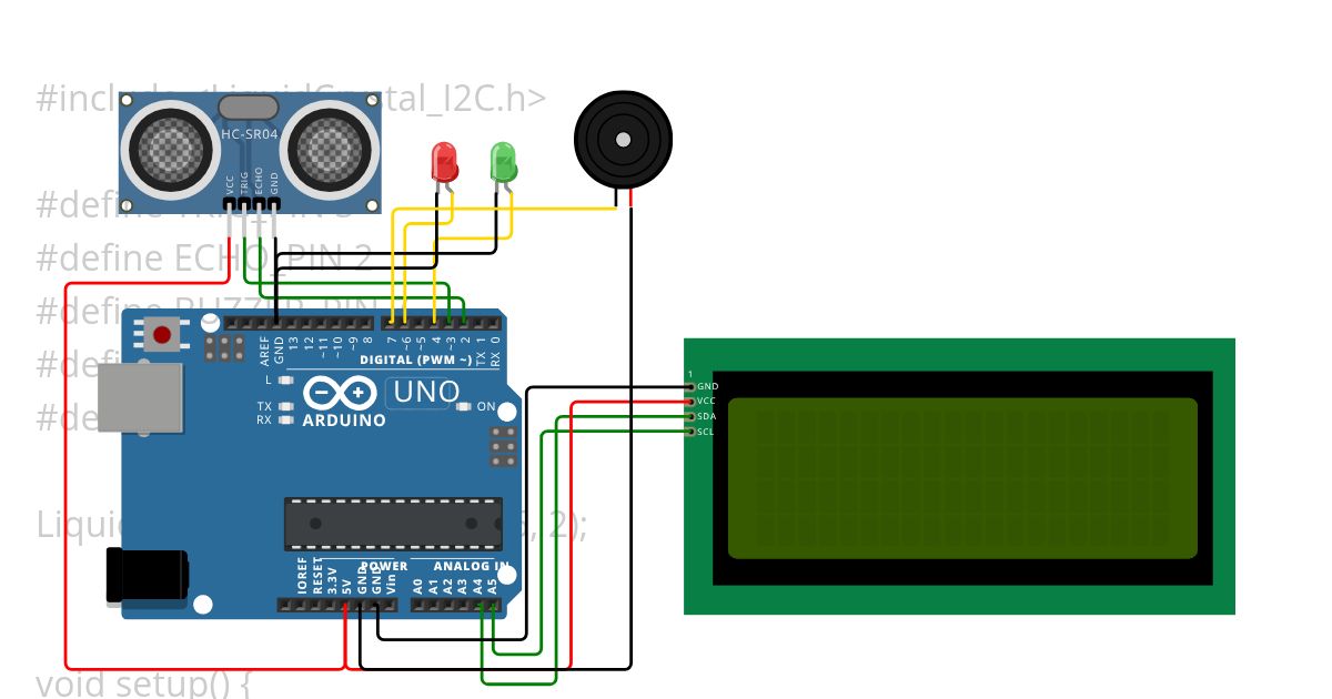 WATER LEVEL SENSOR simulation