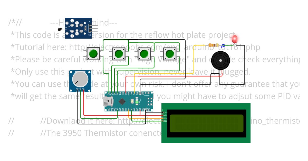 HOTPLATE simulation