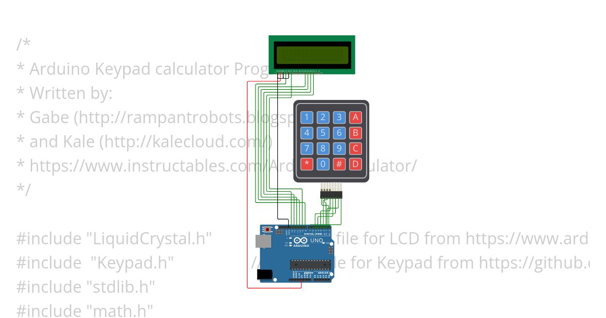 Calculator 2 simulation