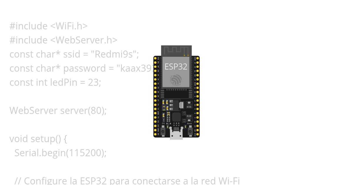 Servidor ESP32 simulation