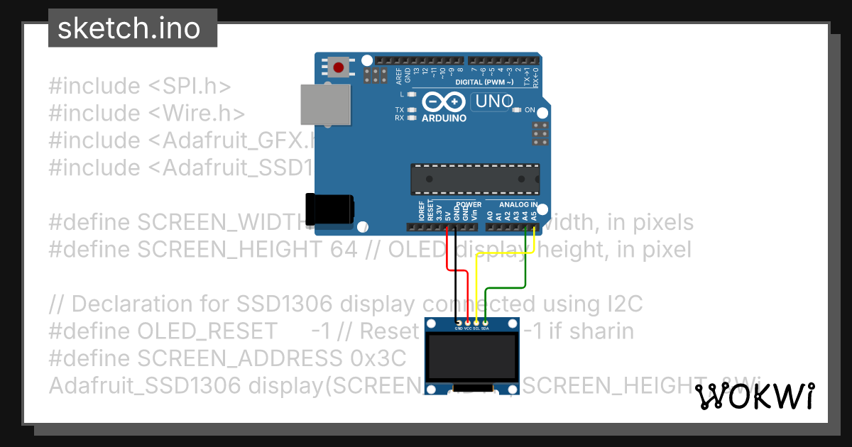 128x64 logo - Wokwi ESP32, STM32, Arduino Simulator