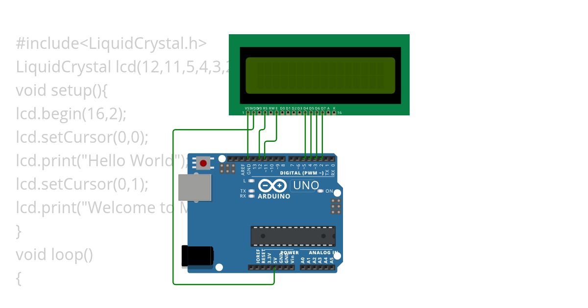 10a."HelloWorld"_LCD simulation