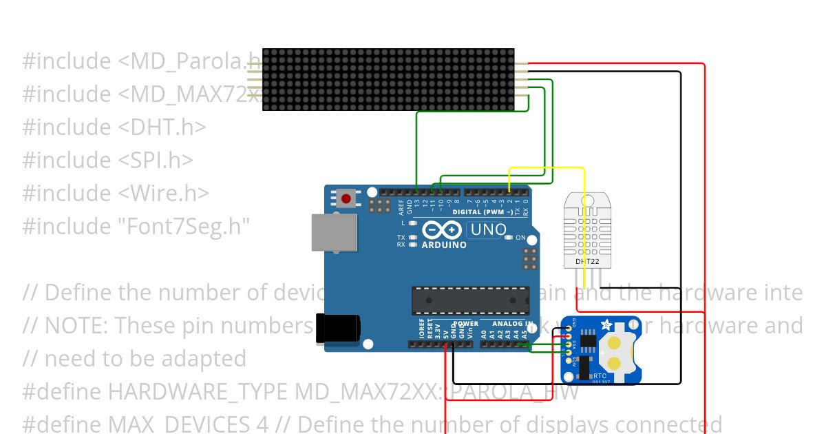 Saat/Tarih Uygulaması simulation
