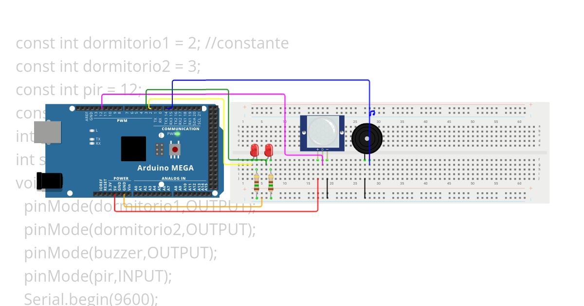 S3E2: Sistema de alarma Procedimiento  simulation