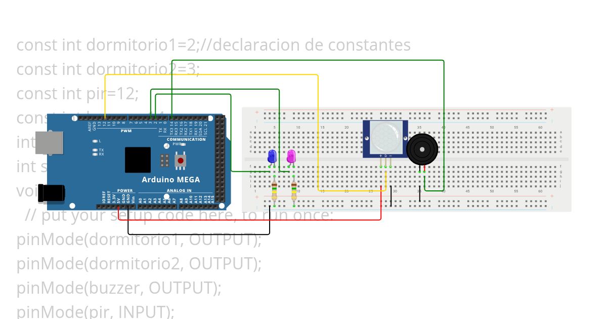 S3E2: sistema de alarma pasivo con procedimiento simulation