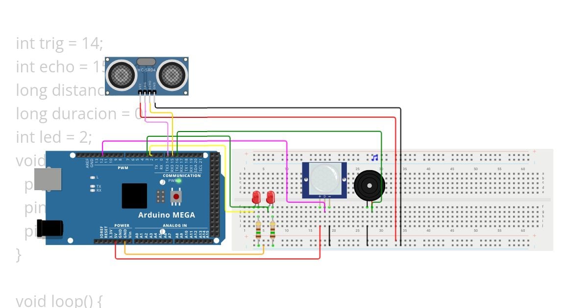 S3E4: Ultrasonico Led simulation