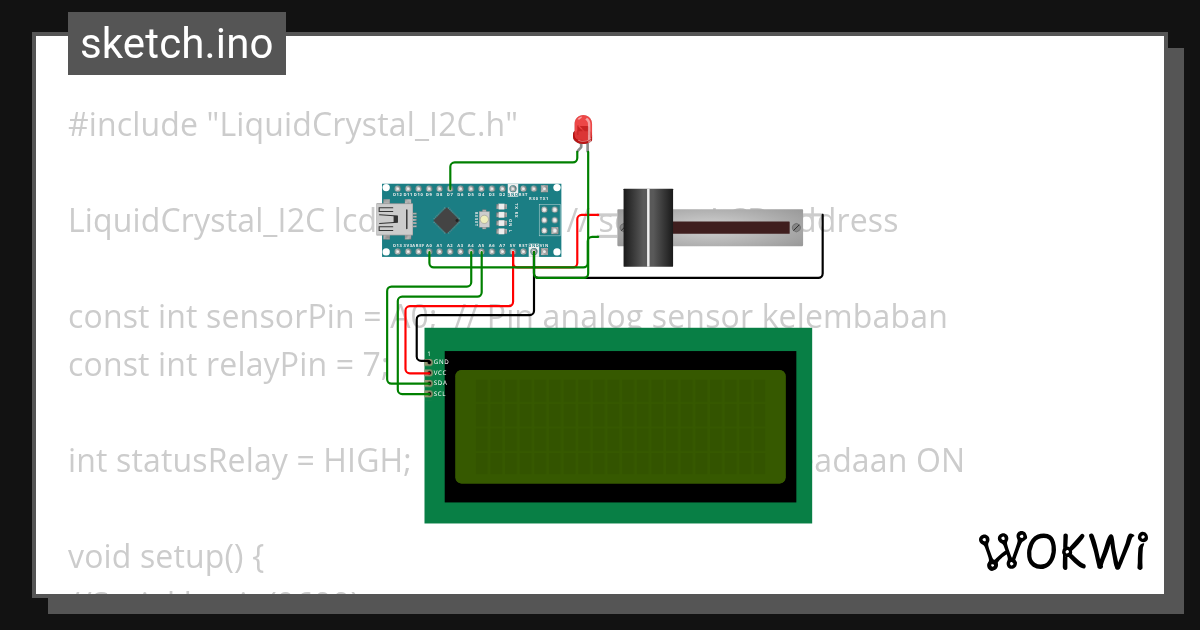 lcd nano jaman - Wokwi ESP32, STM32, Arduino Simulator