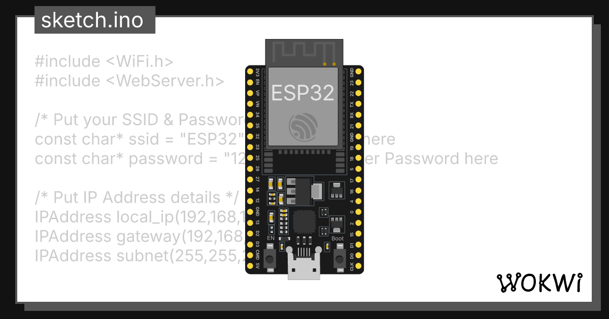 Wokwi - Online ESP32, STM32, Arduino Simulator