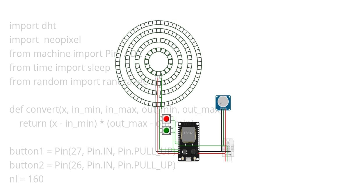 MicroPython Blink ESP32 simulation