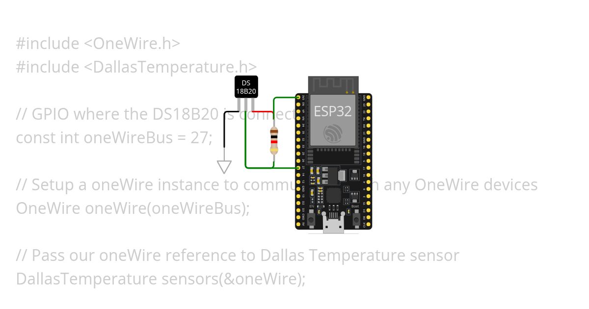 ESP32_DS18B20_Thingspeak simulation
