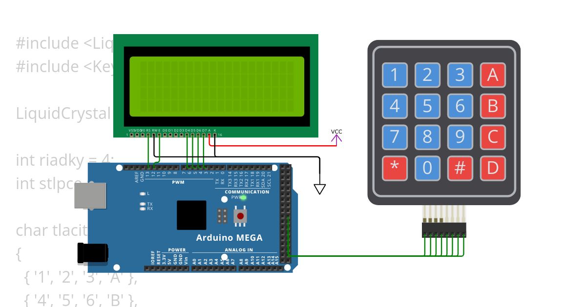 keypad simulation