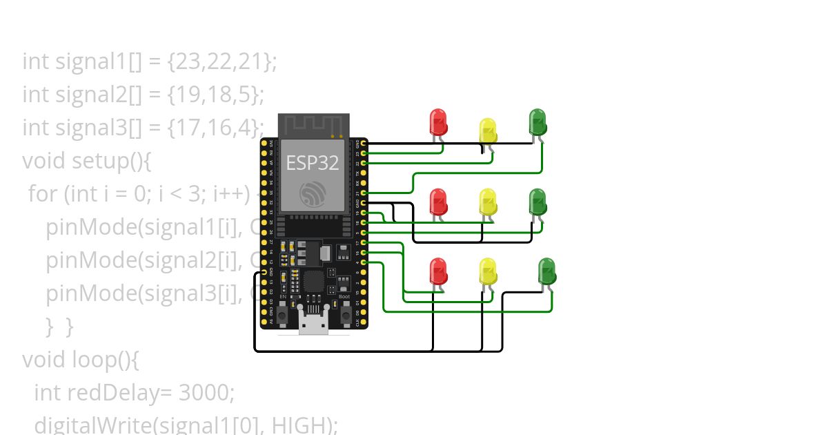 2200040023_TRAFFIC LIGHT simulation