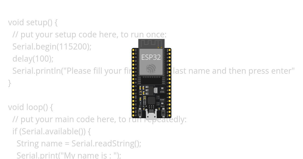 ESP32 UART simulation