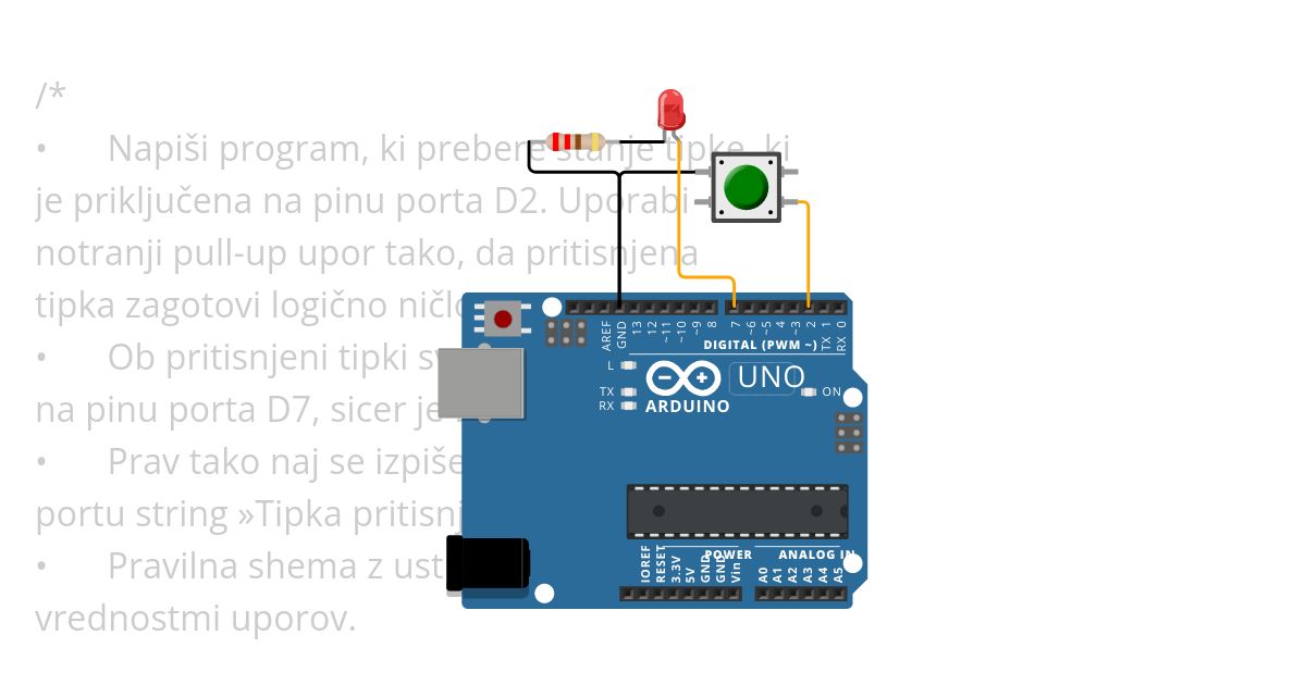 Arduino Uno - test1 simulation