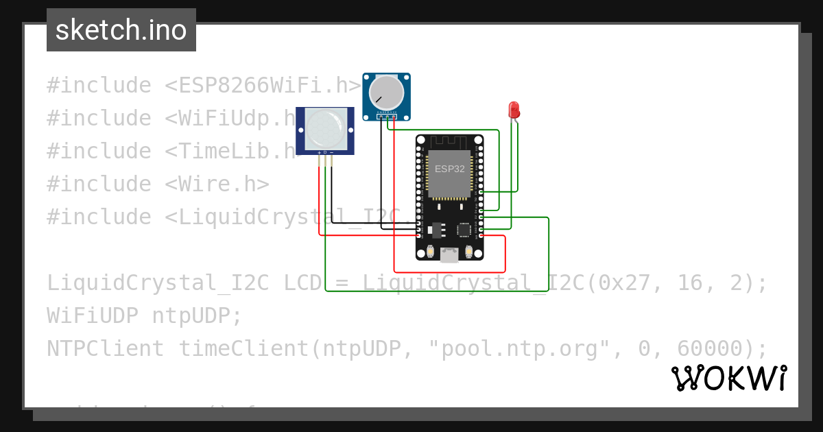 sensor - Wokwi ESP32, STM32, Arduino Simulator