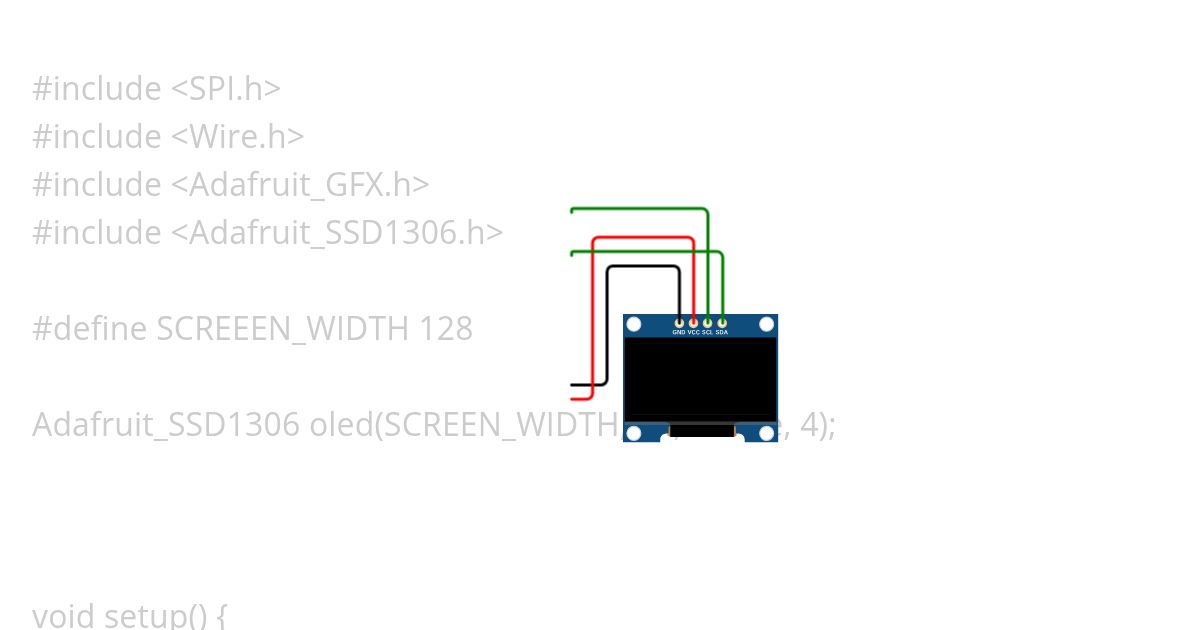 Oled simulation